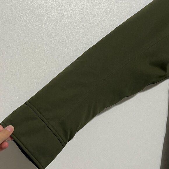 Marmot Womens Chelsea Down Coat Sz XXL Green Puffer 700 Fill Fur Hood Waterproof - Picture 4 of 15